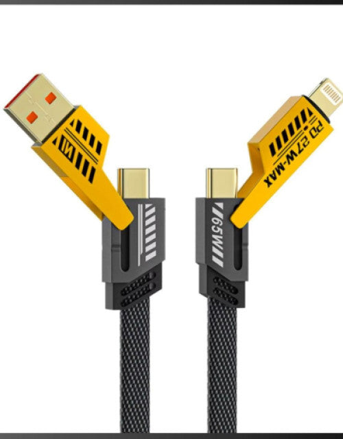 USB C Cable Lightning Cable 4 in 1